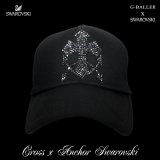 画像: クロス　アンカー　キャップ　G-BALLER　スワロフスキーCAP