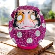 画像2: ダルマ DARUMA（Dot Pink）× スワロフスキー フルオーダー/カスタムオーダー 水玉 ドット柄 (2)