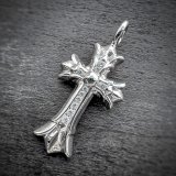 画像: 【インボイス / CHレザーポーチ付】CHROME HEARTS クロムハーツ ダブルCHクロス タイニー パヴェダイヤ | 250324