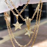 画像: (L) S,StarPendantDiamond /18K　Sスターペンダント　ダイヤモンド Unisex