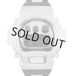 画像: Casio G-Shock Custom by G-BALLER | DW6900 Rhodium Coating Center Bracelet Diamond