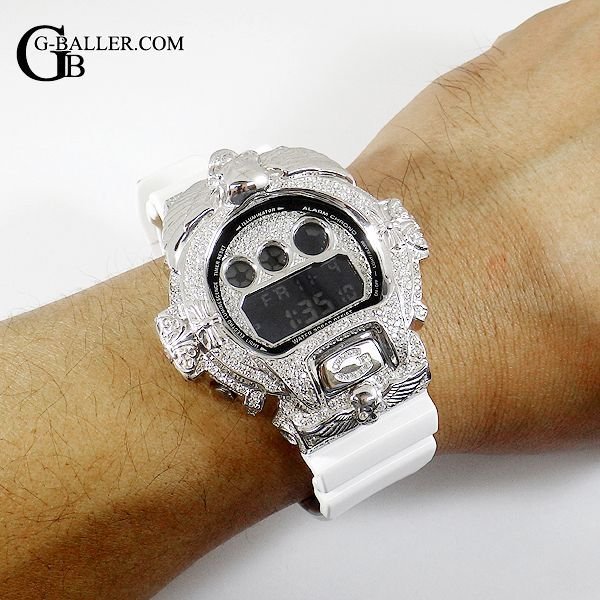 G-SHOCKカスタムダイヤ | Gショックカスタム クロムスカルWG G-BALLER