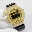 画像2: Casio G-Shock Custom by G-BALLER | DW6900 Yellow Gold Coating Diamond (2)
