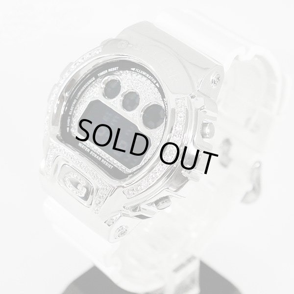 画像3: G-Shock Custom by G-BALLER | DW6900 DoubleLine Rhodium Coating Diamond (3)