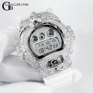 画像: G-SHOCKカスタム DW6900MR クロムスカルカスタムWG 防水仕様