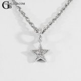 画像: SJX DIAMOND STAR CHARM K18 WG 6ZC0137 ダイヤペンダント ネックレストップ スター 星 /2359