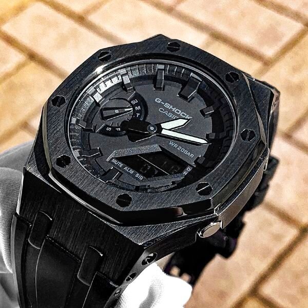 品数豊富！ G-SHOCK GA2100 メタルパーツ 金属ベルト - waldecgroup.com