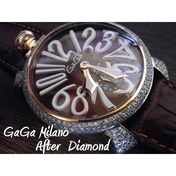 画像4: ガガミラノ　GaGa　MILANO アフターダイヤ　MANUALE フルダイヤ　　gaga時計ダイヤ　 (4)