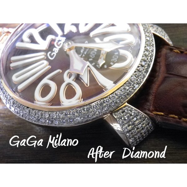 画像3: ガガミラノ　GaGa　MILANO アフターダイヤ　MANUALE フルダイヤ　　gaga時計ダイヤ　 (3)