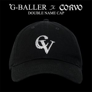 画像: G-BALLER x CORVO ダブルネーム コラボ コットンCAP