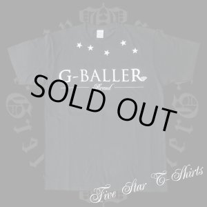 画像: G-BALLERブランド　Tシャツ　5スター(Print)　半袖　オリジナルシャツ
