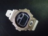 画像: GB6900 レア カスタム 本体セット！！ WHITE DIAMOND Ｇショックカスタム GB BLUETOOTH カスタム 世界初のブルートゥース G-SHOCKカスタム！