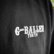 画像3: G-BALLER TOKYO Heavy Weight T-Shirt 5.6oz Black "刺繍ロゴ" (3)