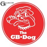 画像: The GB-Dog(ジービードッグ) オリジナル ステッカー 2枚セット 