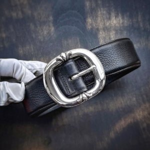 画像: CHROME HEARTS クロムハーツ BLT GUNSLINGER 1.5 ガンスリンガー レザーベルト 32インチ