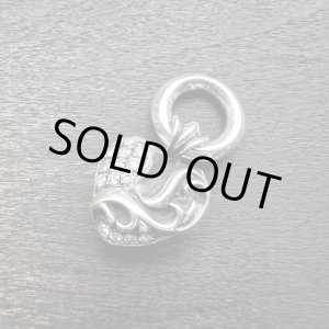 画像: 【極美品 / レザーポーチ付】CHROME HEARTS クロムハーツ ハートチャーム パヴェダイヤモンド | 241021