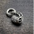 画像2: 【極美品 / レザーポーチ付】CHROME HEARTS クロムハーツ ハートチャーム パヴェダイヤモンド | 241021 (2)