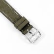 画像6: Hermes H Wath HH1.210 Pave Diamond White Dial Greige Leather Strap (6)