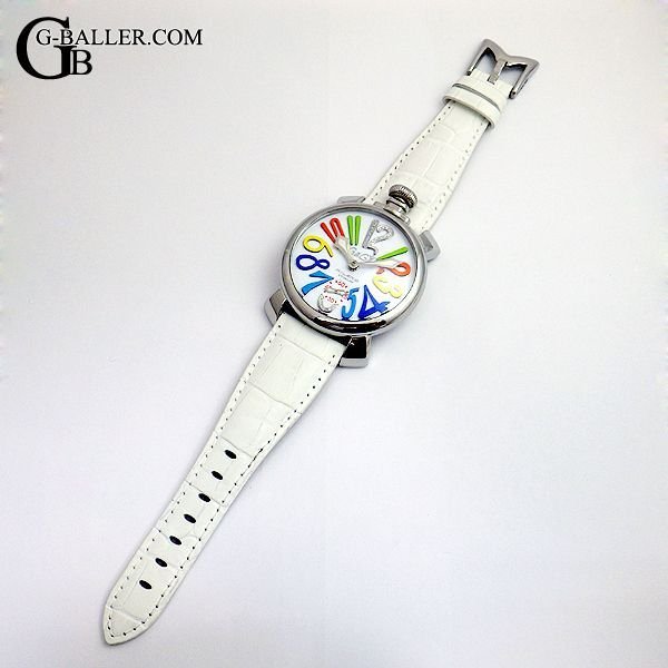 ガガミラノ マニュアーレ48ｍｍ ガガミラノ 時計 マヌアーレ インデックス ダイヤ 12 & 6
