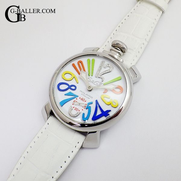 【良品・稼働品】ガガミラノ GaGa MILANO マヌアーレ ダイヤ 5012 GaGa milano ガガミラノ マニュアーレ 48mm フルアフターダイヤ