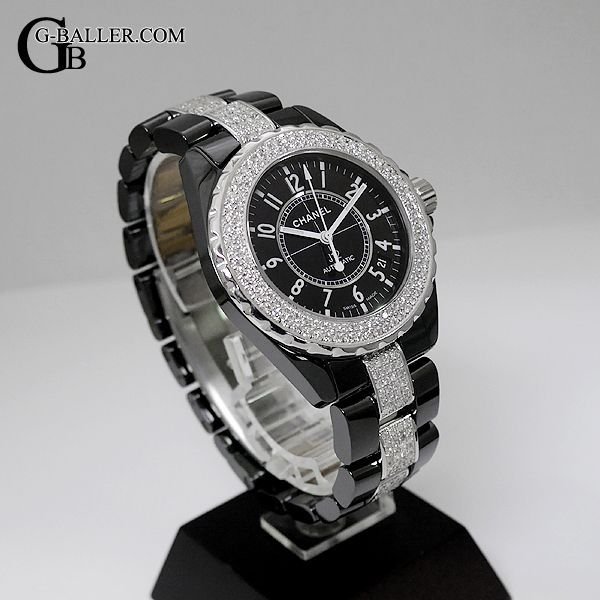 J12のベゼルダイヤ、ベルトダイヤ加工はお任せ下さい。