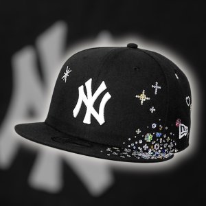 画像: Jewel cap ジュエルキャップ NEWERA ニューエラ スワロ ベースボールキャップ "NY-Logo"