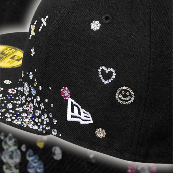 画像2: Jewel cap ジュエルキャップ NEWERA ニューエラ スワロ ベースボールキャップ "NY-Logo" (2)