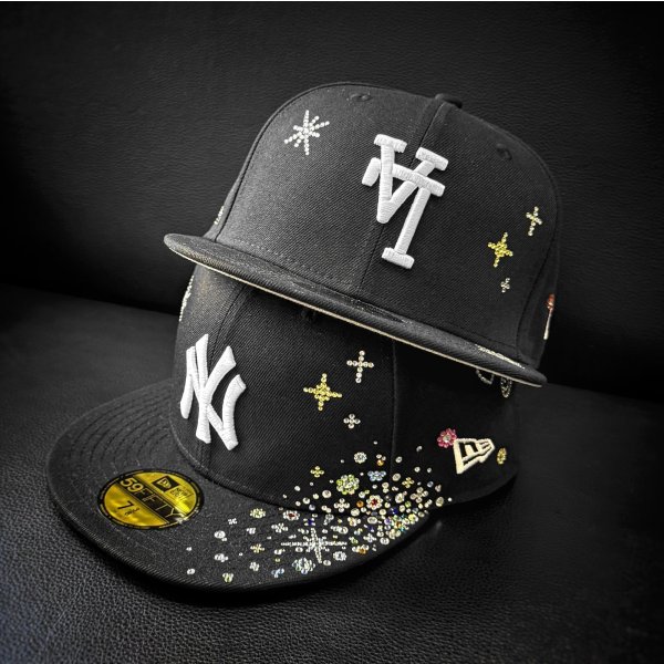 画像1: Jewel cap ジュエルキャップ NEWERA ニューエラ スワロ ベースボールキャップ "LA-Logo" (1)