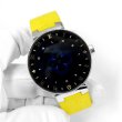 画像8: Louis Vuitton Tambour Horizon Smart Watch QA00 3 Yellow Rubber Strap (8)