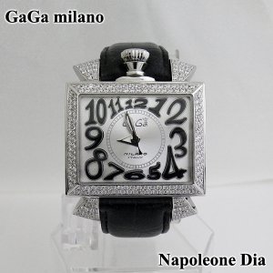 画像: ガガミラノ ナポレオーネ 48mm ダイヤ GaGa milano 時計