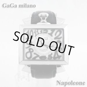 画像: 即納：ガガミラノ　ナポレオーネ　48mm　6000.5　腕時計　GaGa milano