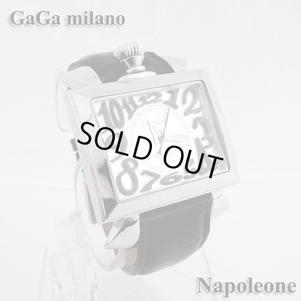 画像3: 即納：ガガミラノ　ナポレオーネ　48mm　6000.5　腕時計　GaGa milano (3)