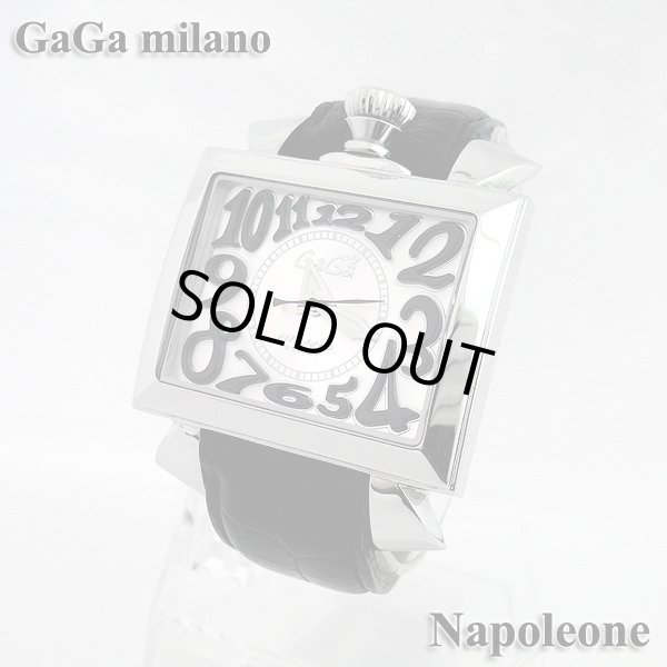 画像2: 即納：ガガミラノ　ナポレオーネ　48mm　6000.5　腕時計　GaGa milano (2)