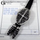 画像: CHROME HEARTS オーバルループタイ ダイヤパヴェ