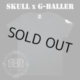 画像: G-BALLER　スカル　サイド　プリント　Tシャツ　Gボーラー　オリジナル　スカルTシャツ