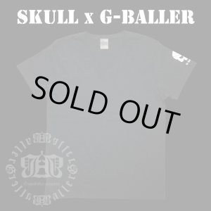 画像: G-BALLER　スカル　サイド　プリント　Tシャツ　Gボーラー　オリジナル　スカルTシャツ