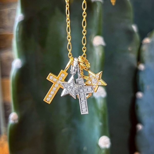 sjx DIAMOND CROSS CHARM(M) - 通販 - pinehotel.info