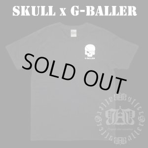 画像: G-BALLER　スカル　プリント　Tシャツ　Gボーラー　オリジナル　スカルTシャツ