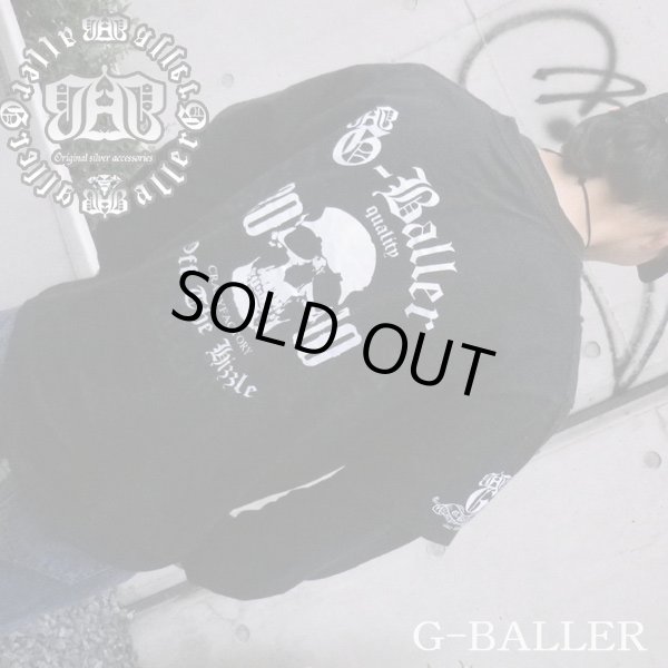 画像3: G-BALLER　ＯＦＦＩＣＥ　 Gb　Skull CROWN Tshirt　 (3)
