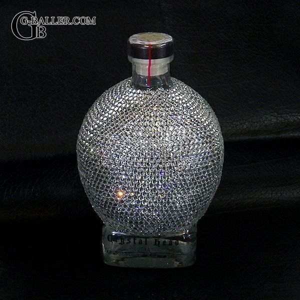 画像7: スワロ デコ ボトル スワロフスキー スカル (7)