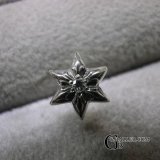 画像: クロムハーツ スター スタッドピアス ダイヤ