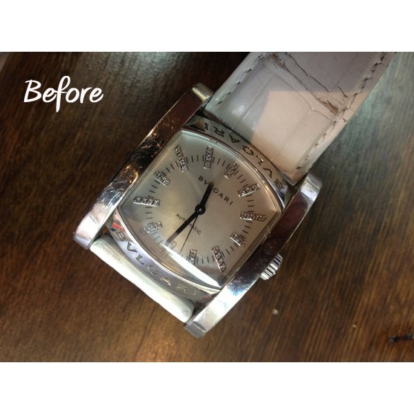 ブルガリ 時計 ベルト交換 | アショーマ 革ベルト レザーベルト 