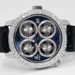 画像3: JACOB&CO World GMT Pave Diamond Limited Edition Navy Dial GMT-5SS World Limited 1800 Piece (3)