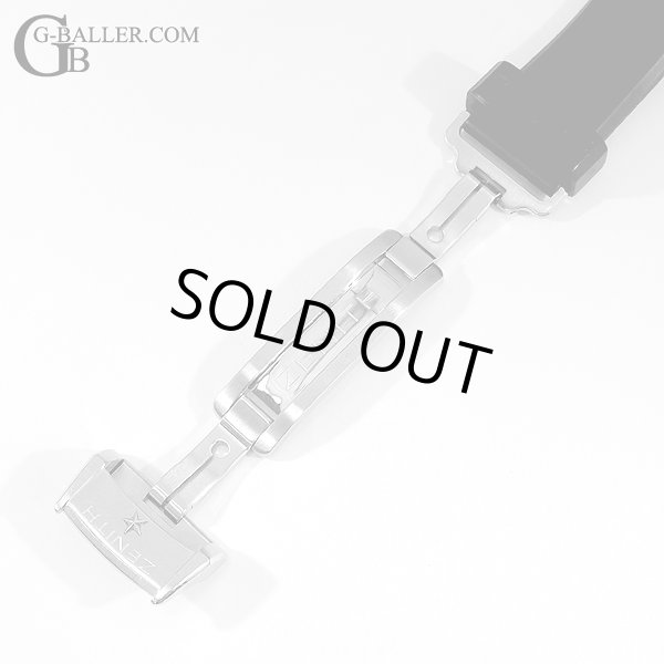 ZENITH Dバックルも綺麗な状態です。