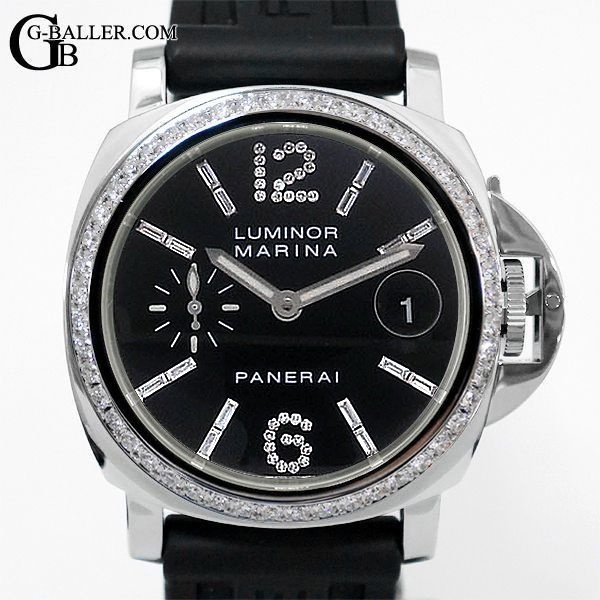 画像: PANERAI ルミノールマリーナ40mm アフターダイヤベゼル&ダイヤダイヤル カスタム完成!!