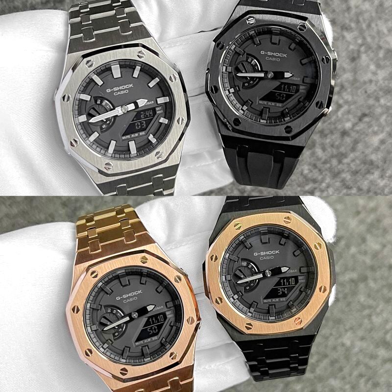 画像: G-SHOCKカスタム CASIOAK カシオーク GA2100 フルメタル カスタム入荷しました！