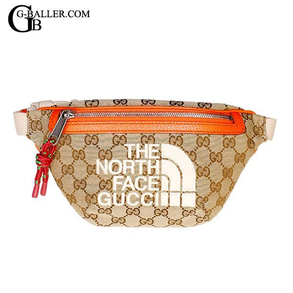 新品在庫 Gucci - GUCCI グッチ ウエストバッグ THE NORHT FACE ノース