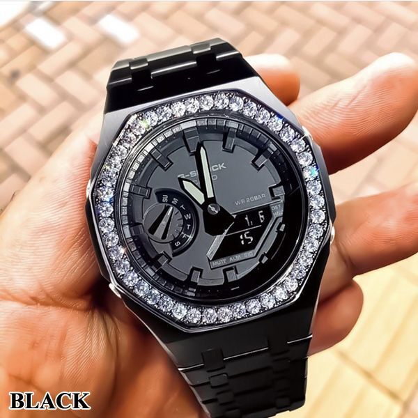 値下げ歓迎 GA-2100-1A1JF 本体付 G-SHOCK カスタム - 時計