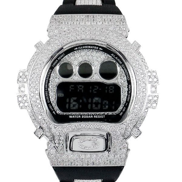 Casio G-Shock Custom by G-BALLER | DW6900 White&Black Center 