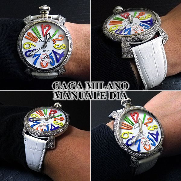 【最終値下げ】GAGA MILANO マヌアーレ 48mm ガガミラノ